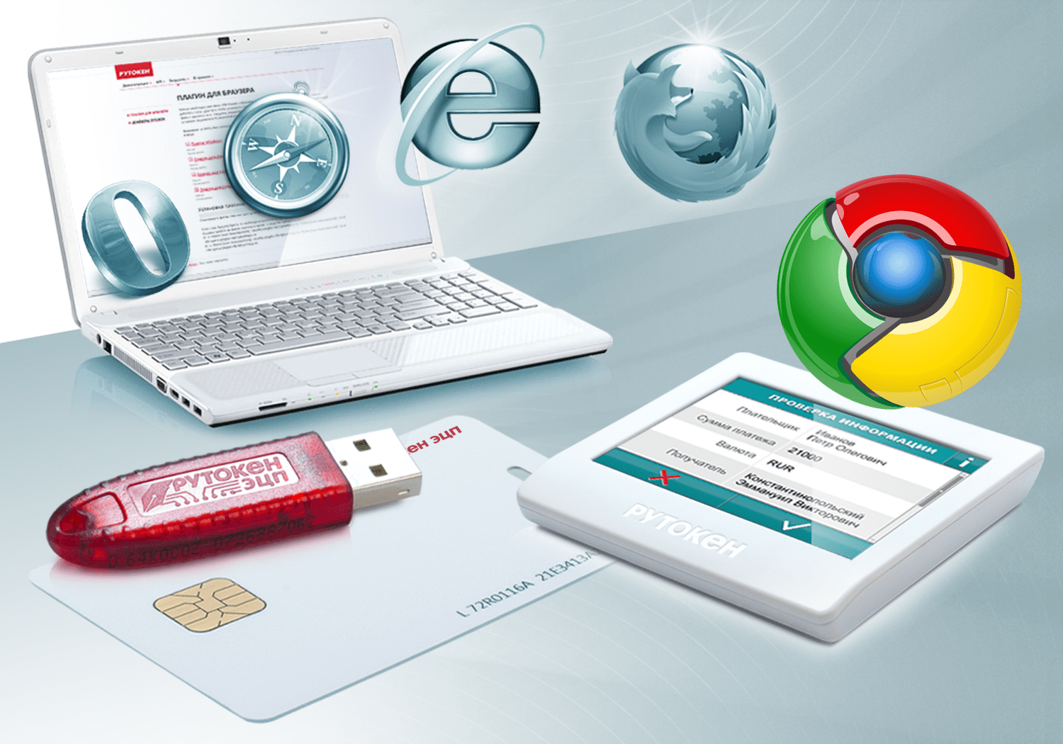 Рутокен Плагин с поддержкой новых версий браузера Google Chrome